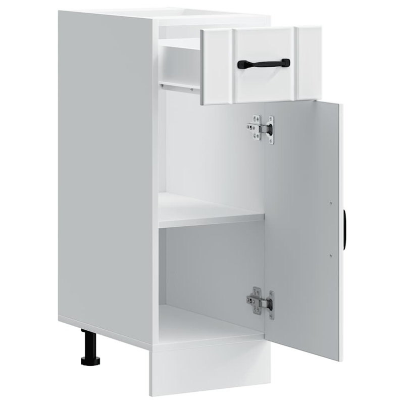 Kitchen Base Cabinet Lucca Engineered Wood, White