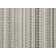 Striped Machine Made Tufted Runner 2' x 5' Polypropylene Area Rug in Ivory/Brown