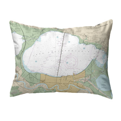 Coussin décoratif d'extérieur Lake