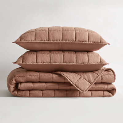 Premium Linen Bedding Sets, King Size, Rustic Charm, All-season Comfort