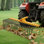 Andaineur 48 po en paille de pin pour tracteurs de pelouse et ATV / UTV