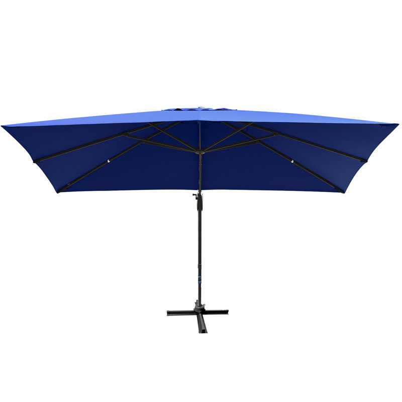 Parasol en porte-à-faux 120 po Abdullatif, Marine