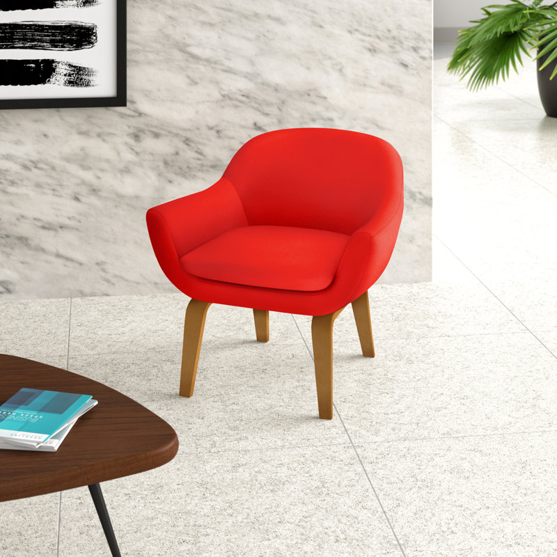 Chaise de réception Tiyren, Rouge pomme
