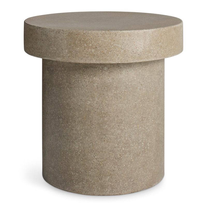 Hunky Dory Round Outdoor Side Table , in. W in. D, 17" H x 17" W x 17" L