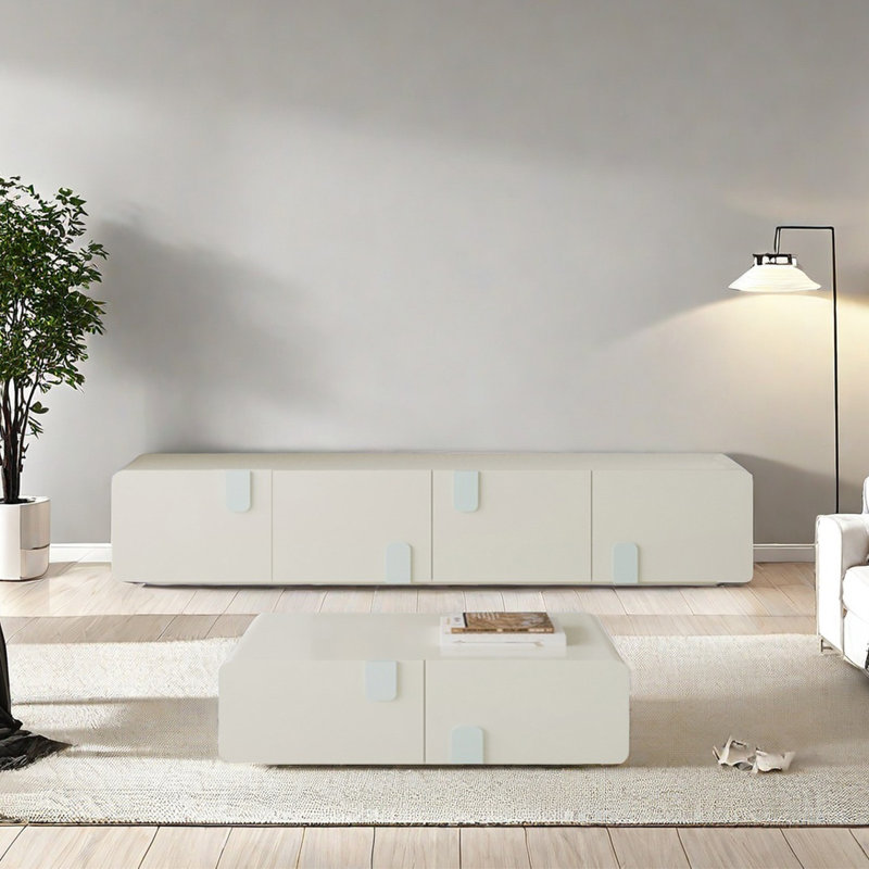 Ensemble de meuble télé et table basse Simple