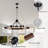8-light Farmhouse Chandelier Rustic Light Fixtures