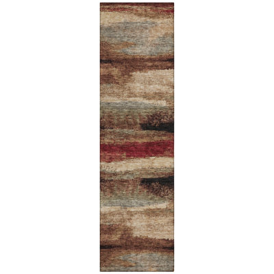 Aleighna Area Rug with Non-Slip Backing