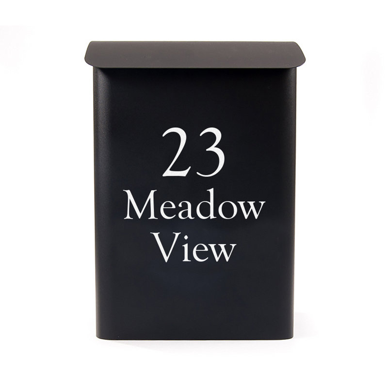 Lieven Steel Wall Mounted Letter Box, Yes