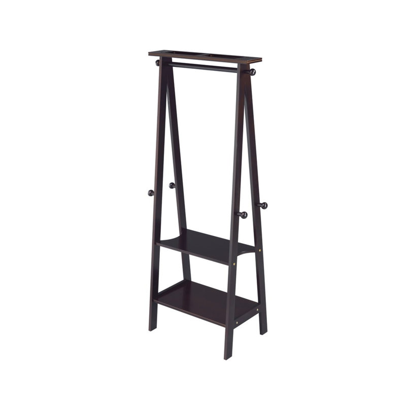 Portemanteau élégant en bois de style moderne idéal pour la maison ou le bureau