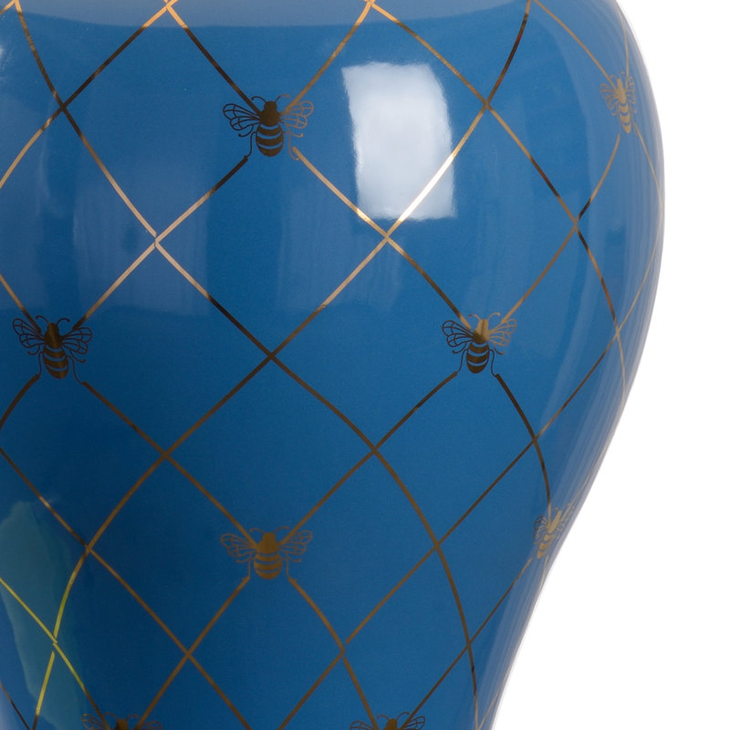 Ginger Jar Table Lamp, Blue