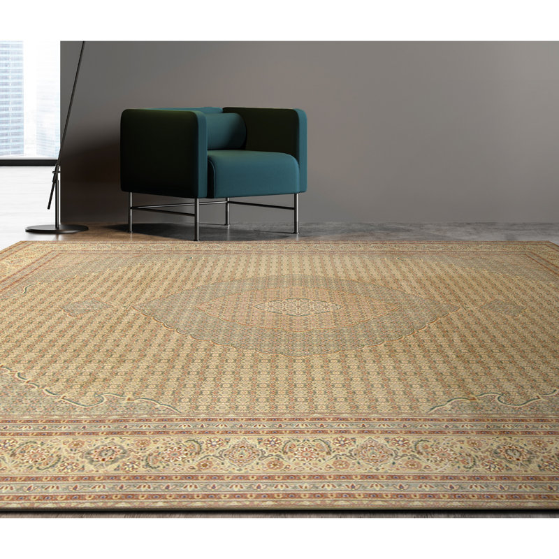 Hand Knotted Wool Indoor Rug