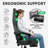 Ebern Designs Ergonomic Gaming Chair with Footrest for Adults-PU Leather PC Computer Gaming Chair-1334887296