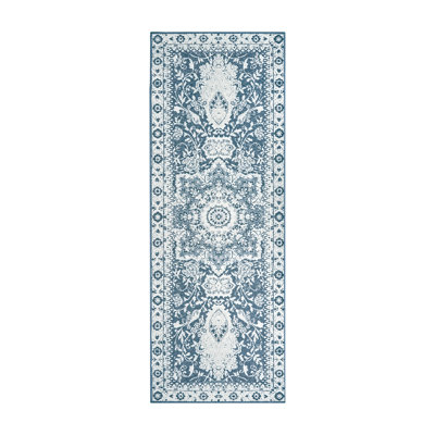 My Magic Carpet  Blue Washable Rug