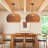 Almita 1 - Light Matte Black Dome Pendant-1424828286