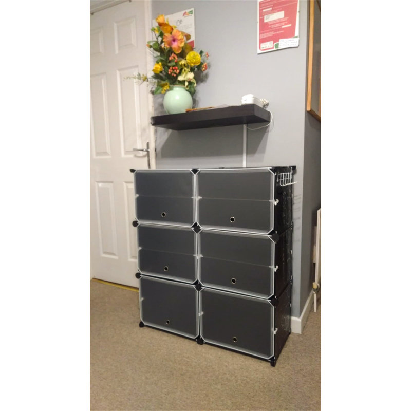 20 Pair Shoe Storage Cabinet