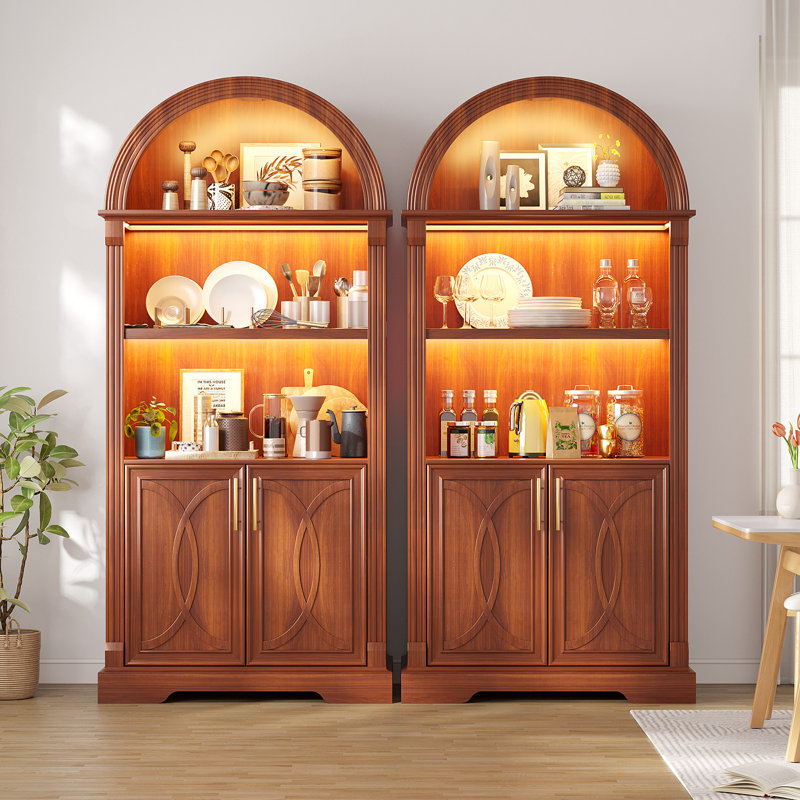 Armoire de rangement Arch, Brun