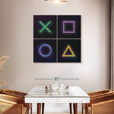 Keiraleigh Neon PlayStation Icons