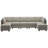 Ridoy 7-Pieces Large Velvet Upholstered Sectional Modular Variable Sofa & Chaise with Storage-248183790
