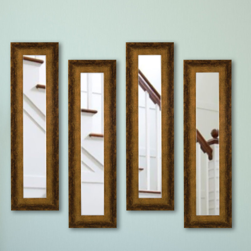 Flat Wall Mirror, 39.5" H x 11.5" W