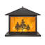 30" Square Tamarack Pier Mount