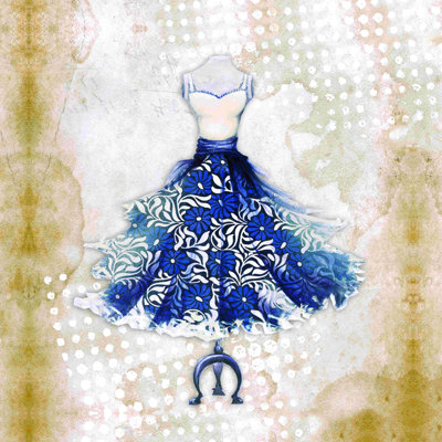 " Blue Dress 2 "