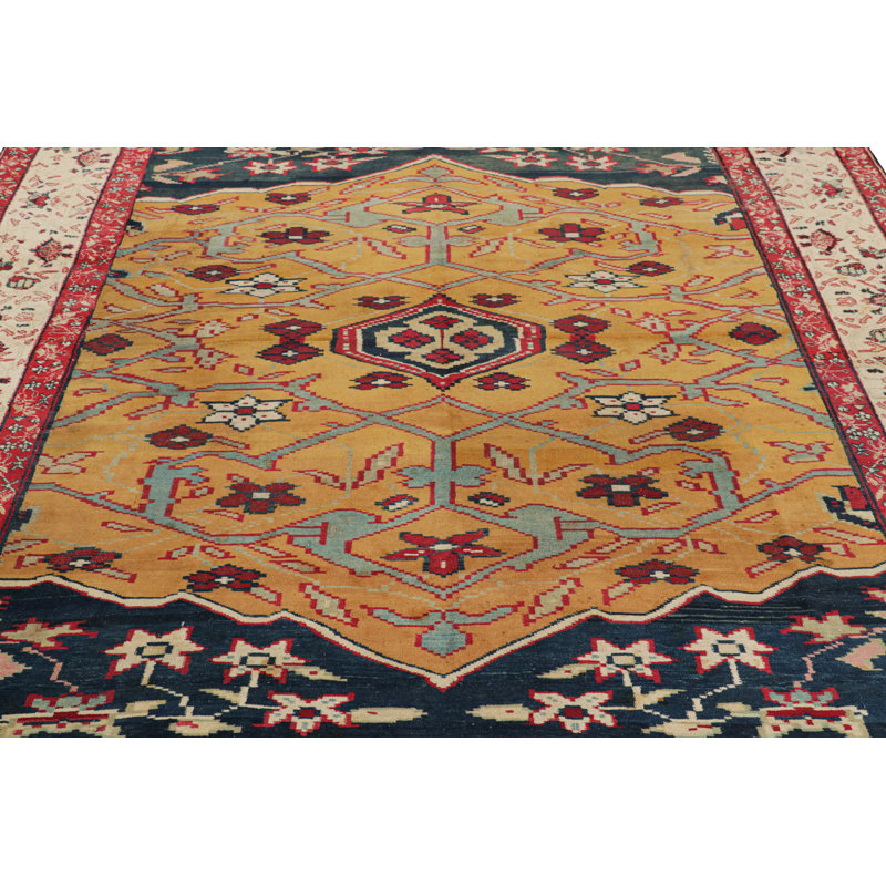 One-of-a-Kind 7'10”x9'10” Hand Knotted Area Rug