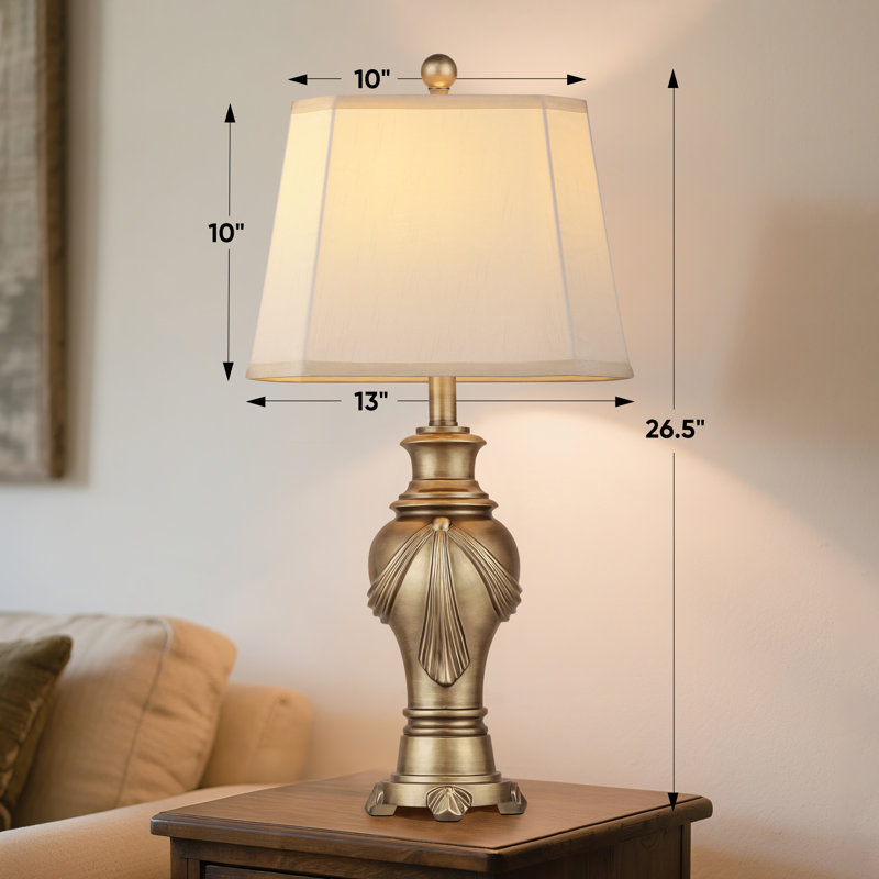 Lampe de table de chevet 26 po