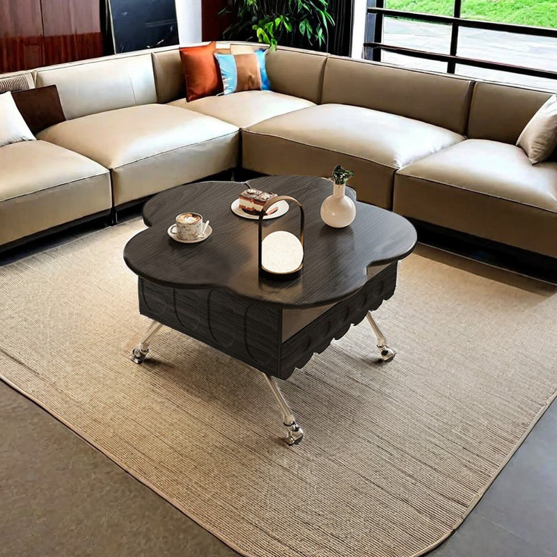 Table basse American Style, Noir