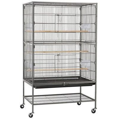 Sevigny 52" Flat Flight Cage with Wheels