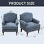 Fauteuil d'appoint rembourré-1874866506