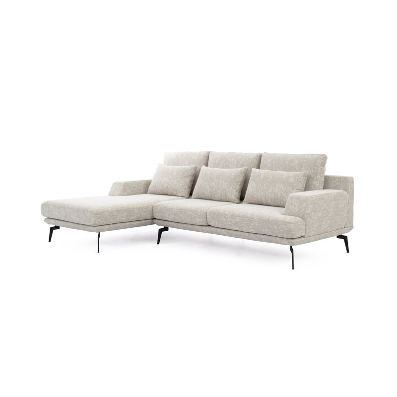 SORANO 2 - Piece Upholstered Corner Sofa , Left Hand Facing