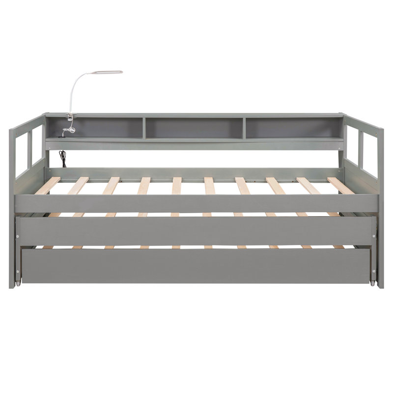 Lit de jour simple TG, Gris