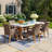 Fleur 74'' Outdoor Dining Table