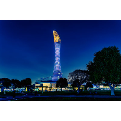 Fliri Doha Qatar - Wrapped Canvas Print