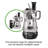 Hamilton Beach® Stack & Snap 8 Cup Food Processor with Bowl Scraper