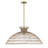 Lanai 1-Light Hubbs in Warm Brass