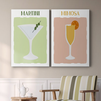 Martini-Premium Gallery Wrapped Canvas -Ready to Hang