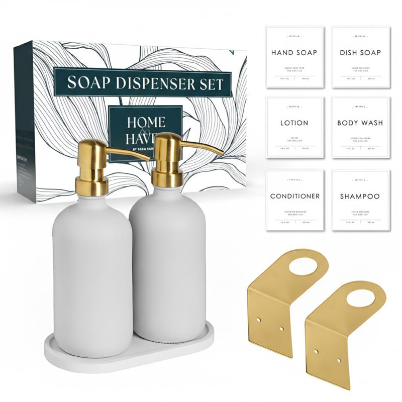 Ensemble de distributeur de savon Mega Handles
