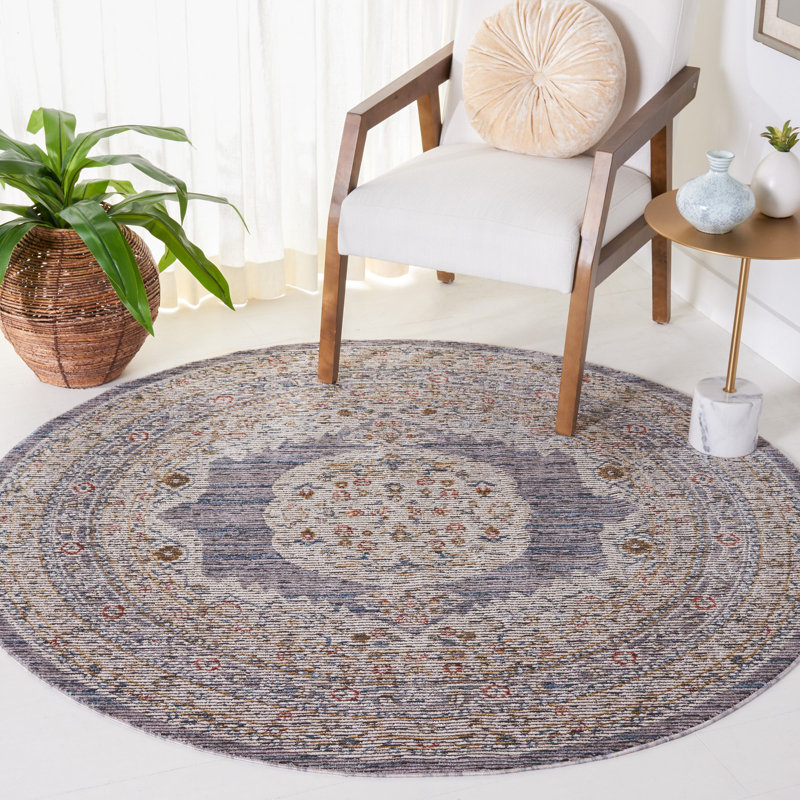 Sierra Performance Oriental Rug, Round 6'