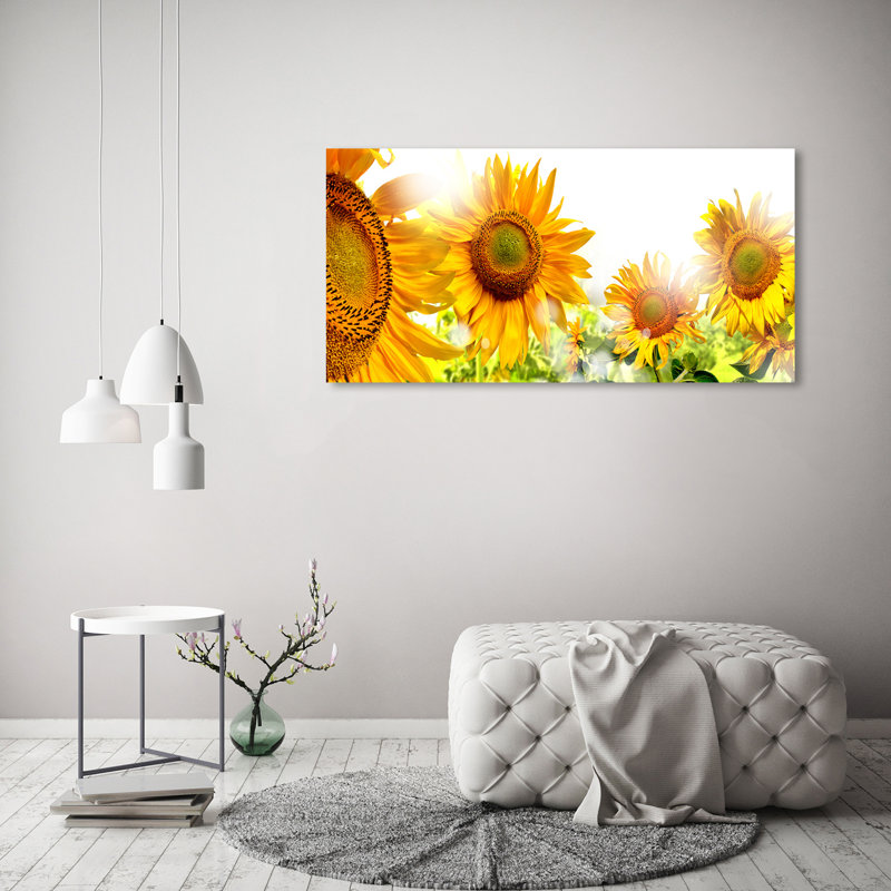 Sunflowers 1 Piece Wrapped Canvas Wall Art