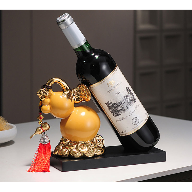 Support à vin décoratif