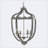 Chadha 4 - Light Iron Geometric Chandelier