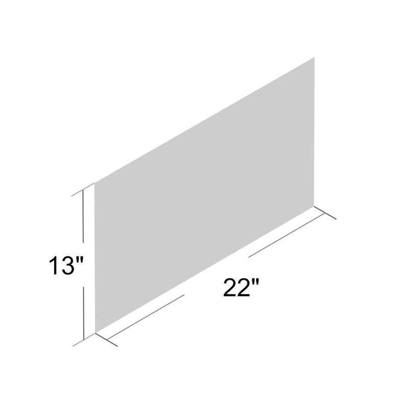 Adhésif décoratif football Hutchison, H 13 po x l 22 po x P 0,01 po