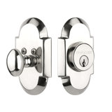 Nostalgic Warehouse Cottage Plate Single Cylinder Deadbolt