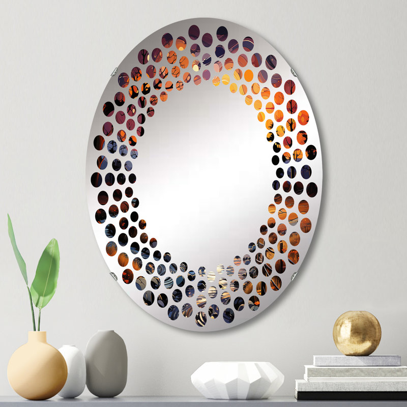 Oval Mirror, 29.5" x 19.6"