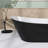 59" x 29" Freestanding Soaking Acrylic Bathtub-91520719