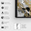 «Even More Love» par Oliver Gal - graphique à cadre flottant sur toile-66364625-71085859-71085862