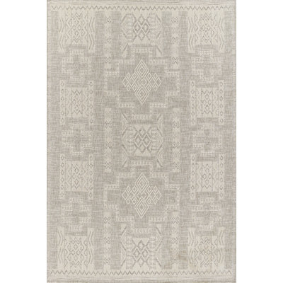 Pavia Gray Moroccan Outdoor Rug