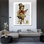Art sur toile tendue Red Barrel Studio® Fab Funky Gallery, titré: Banjo (47_190616D)