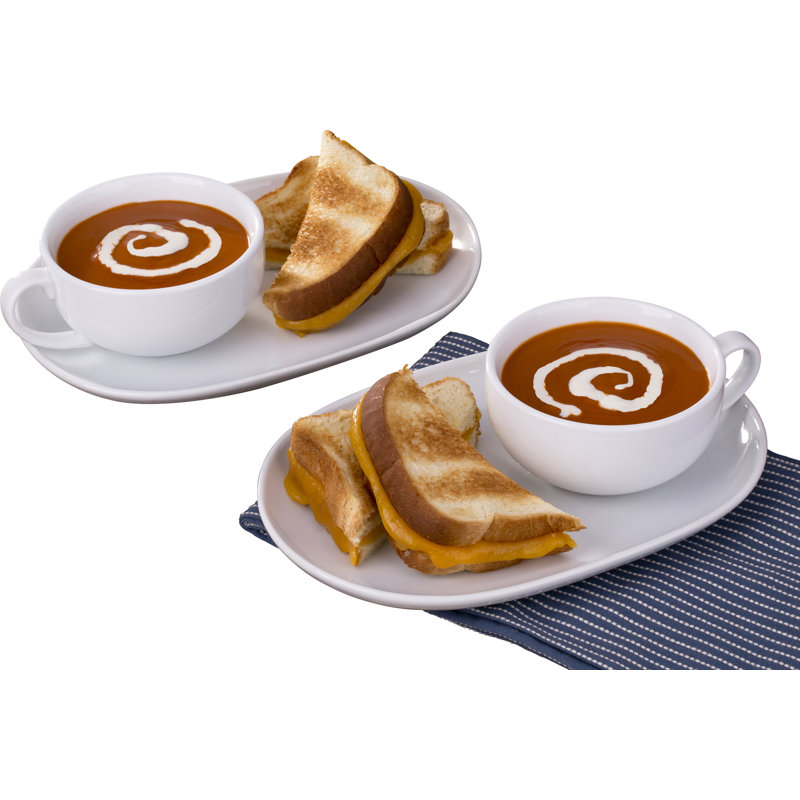 Soup Mug & Snack Tray